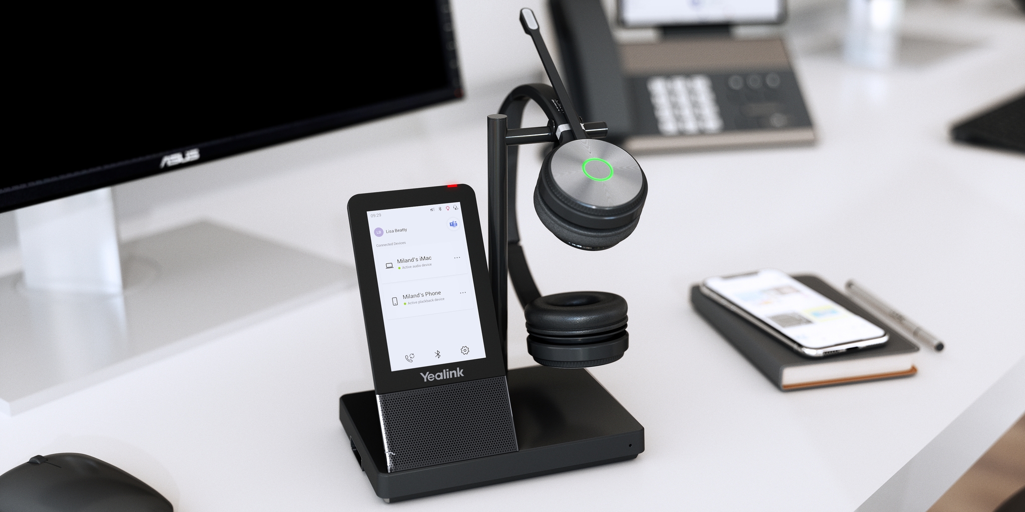 Yealink WH66 Mono X - Headset - ohrumschlieend