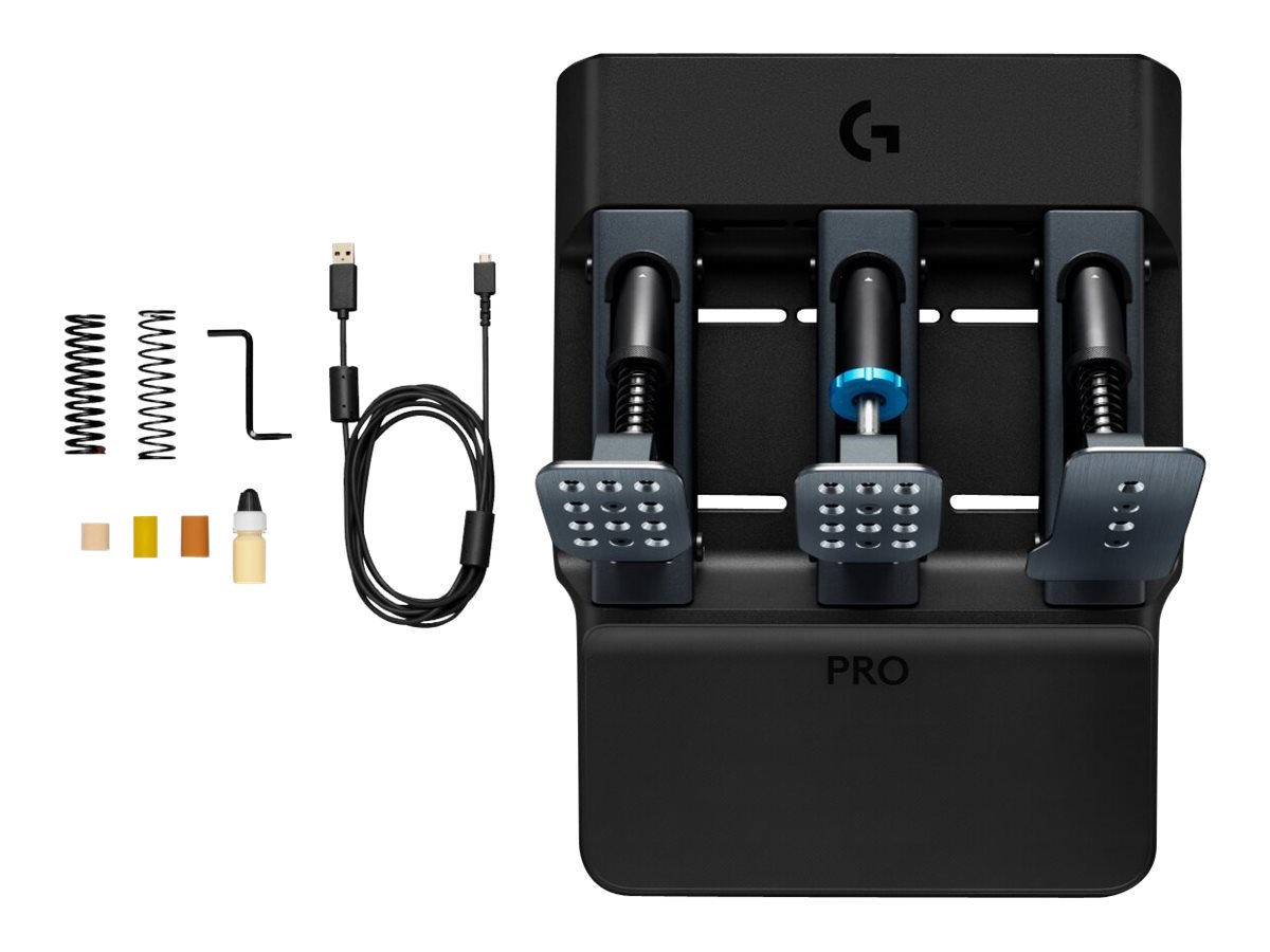 Logitech G Pro Racing Pedals - Pedale - kabelgebunden