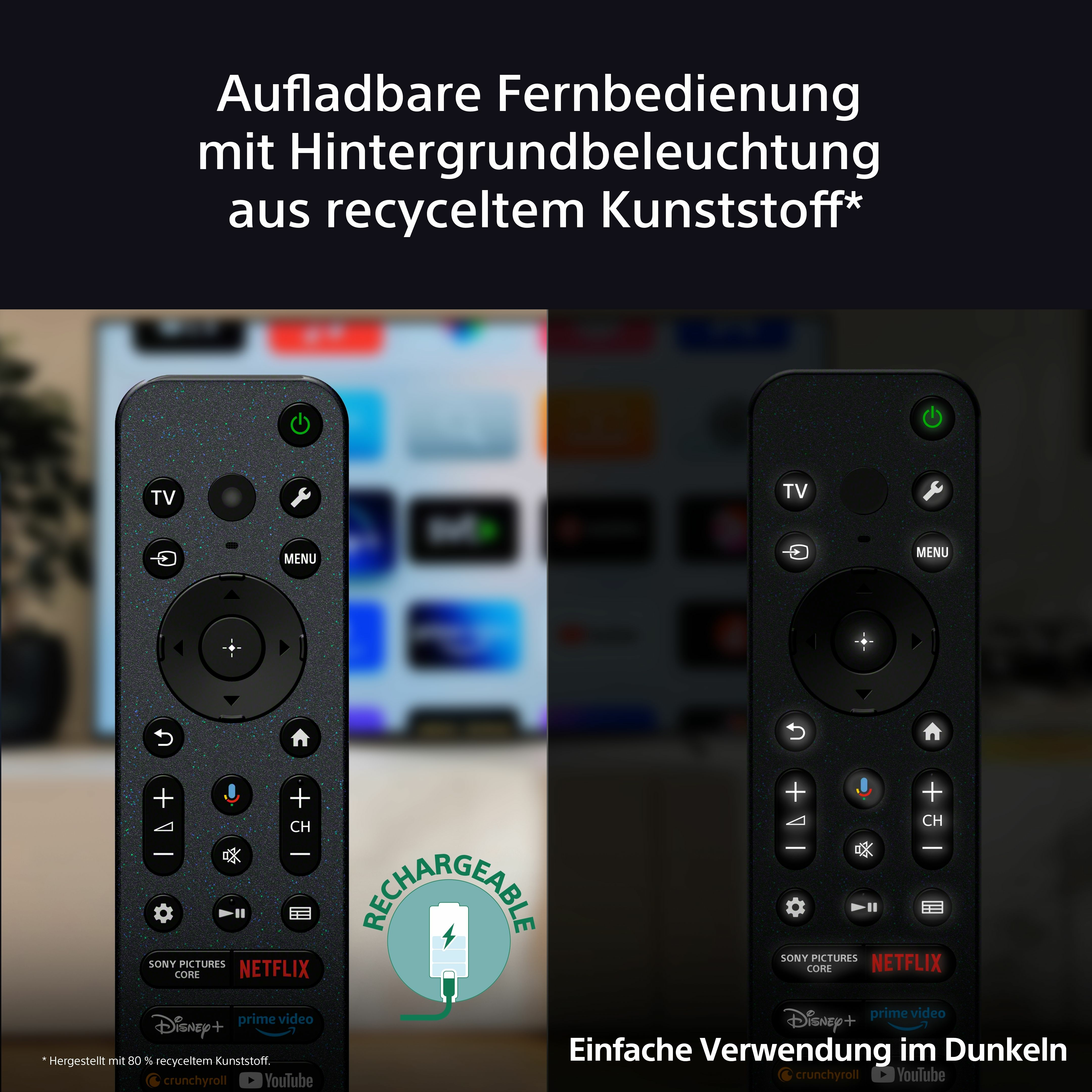 Sony FWD-65XR80 Televisor 165,1 cm (65) 4K Ultra HD Smart TV Wifi Negro