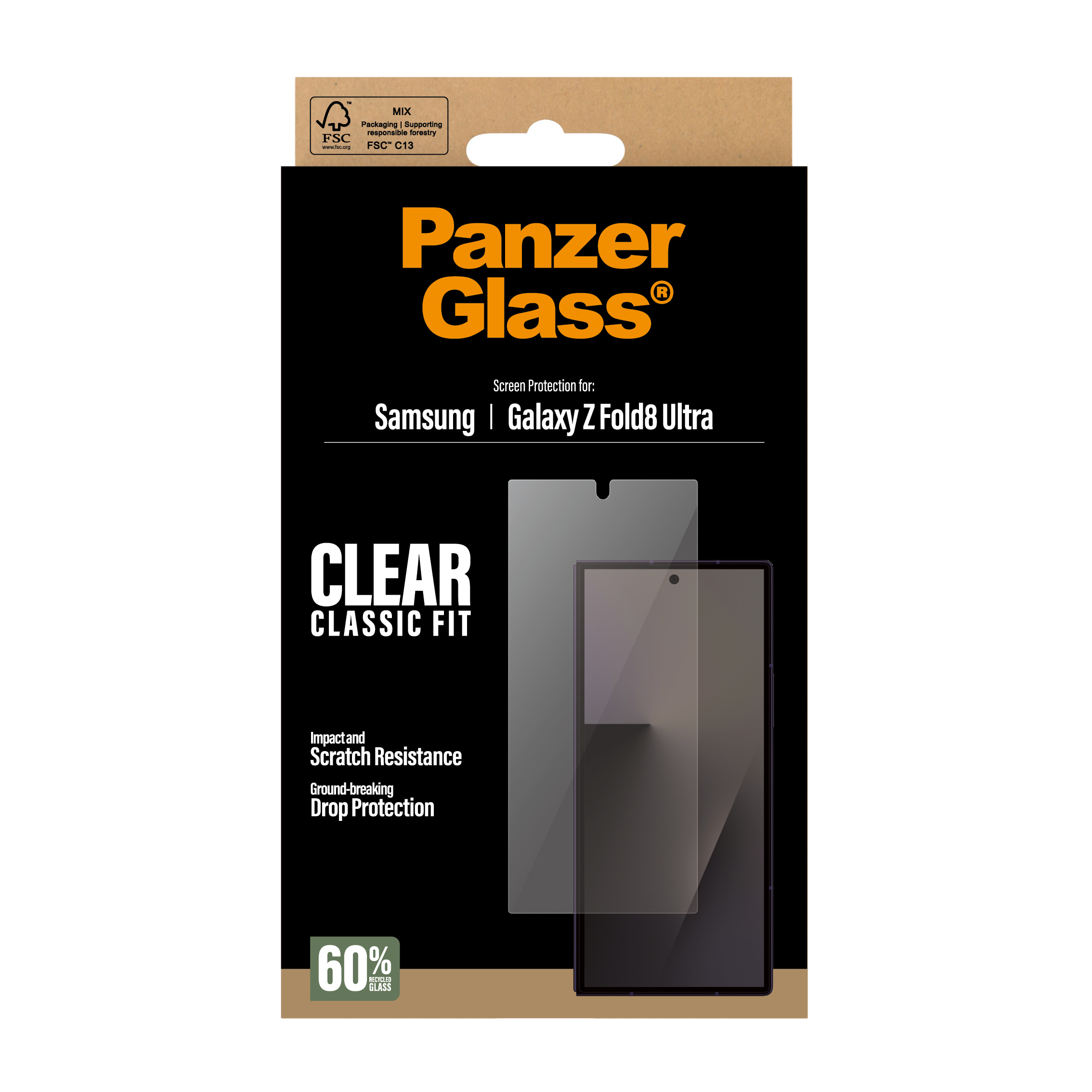 PanzerGlass Sub Displayschutz Samsung Galaxy Z Fold8 Ultra - Classic Fit