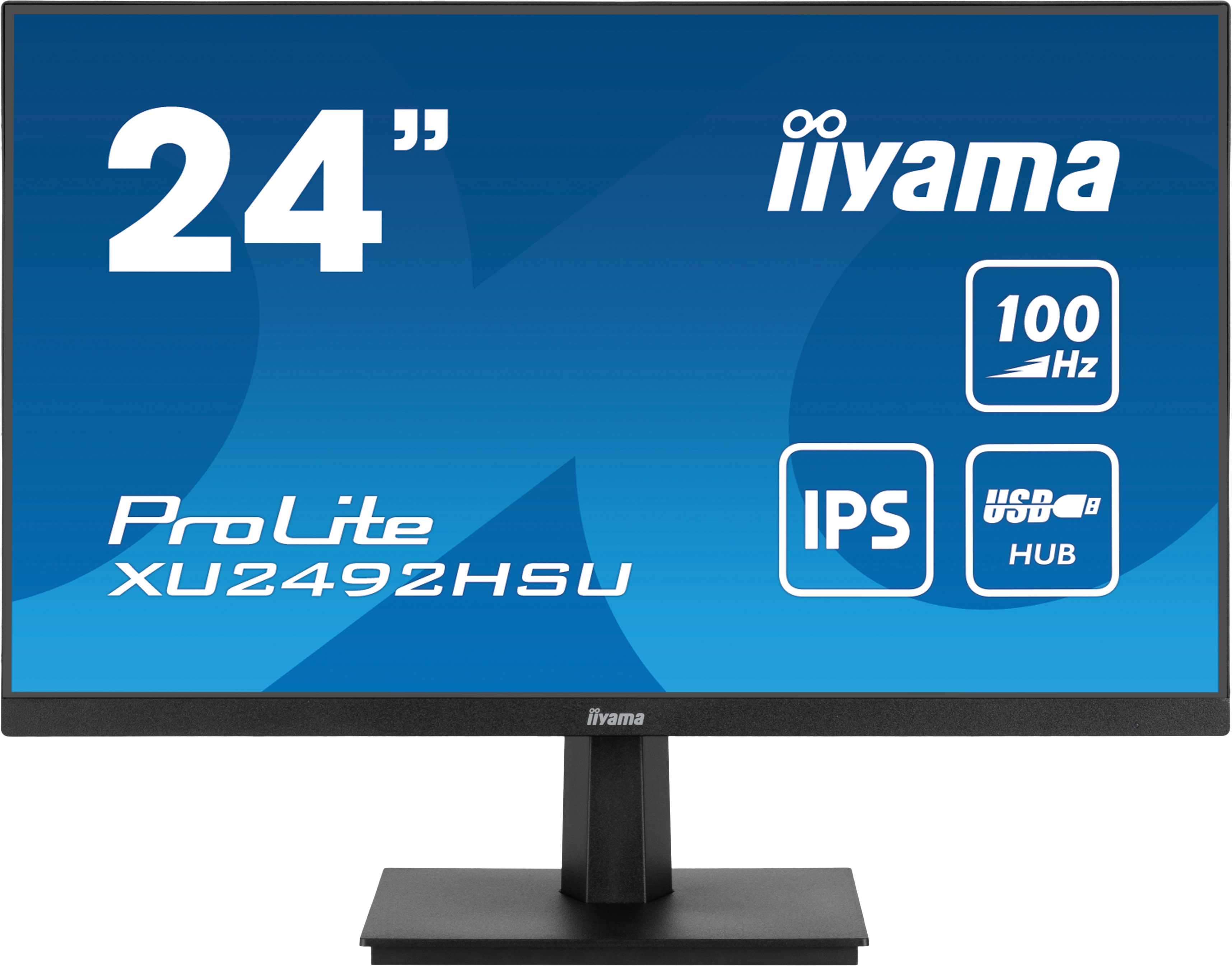 iiyama ProLite �cran plat de PC 60,5 cm (23.8) 1920 x 1080 pixels Full HD LED Noir