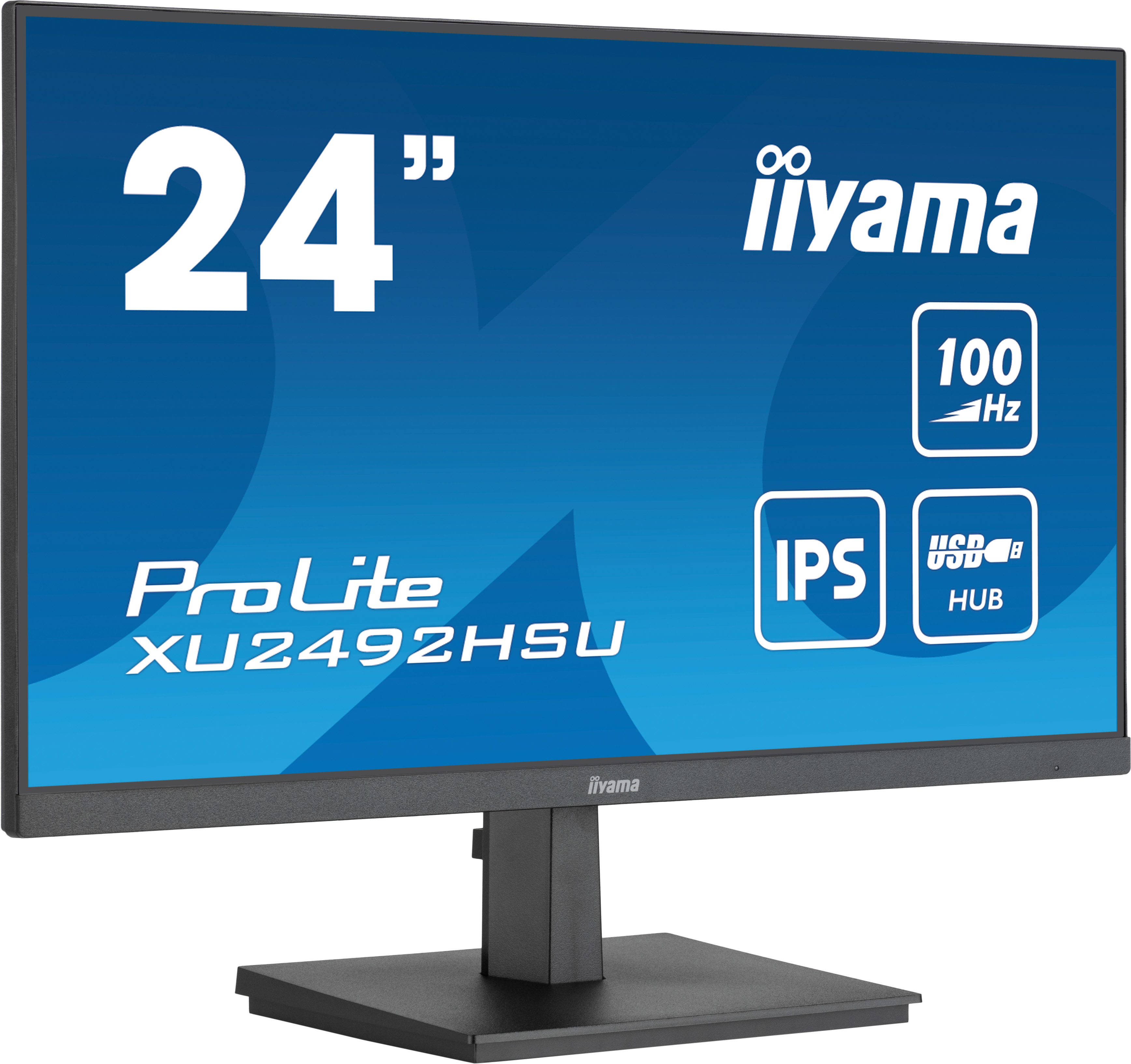 iiyama ProLite �cran plat de PC 60,5 cm (23.8) 1920 x 1080 pixels Full HD LED Noir