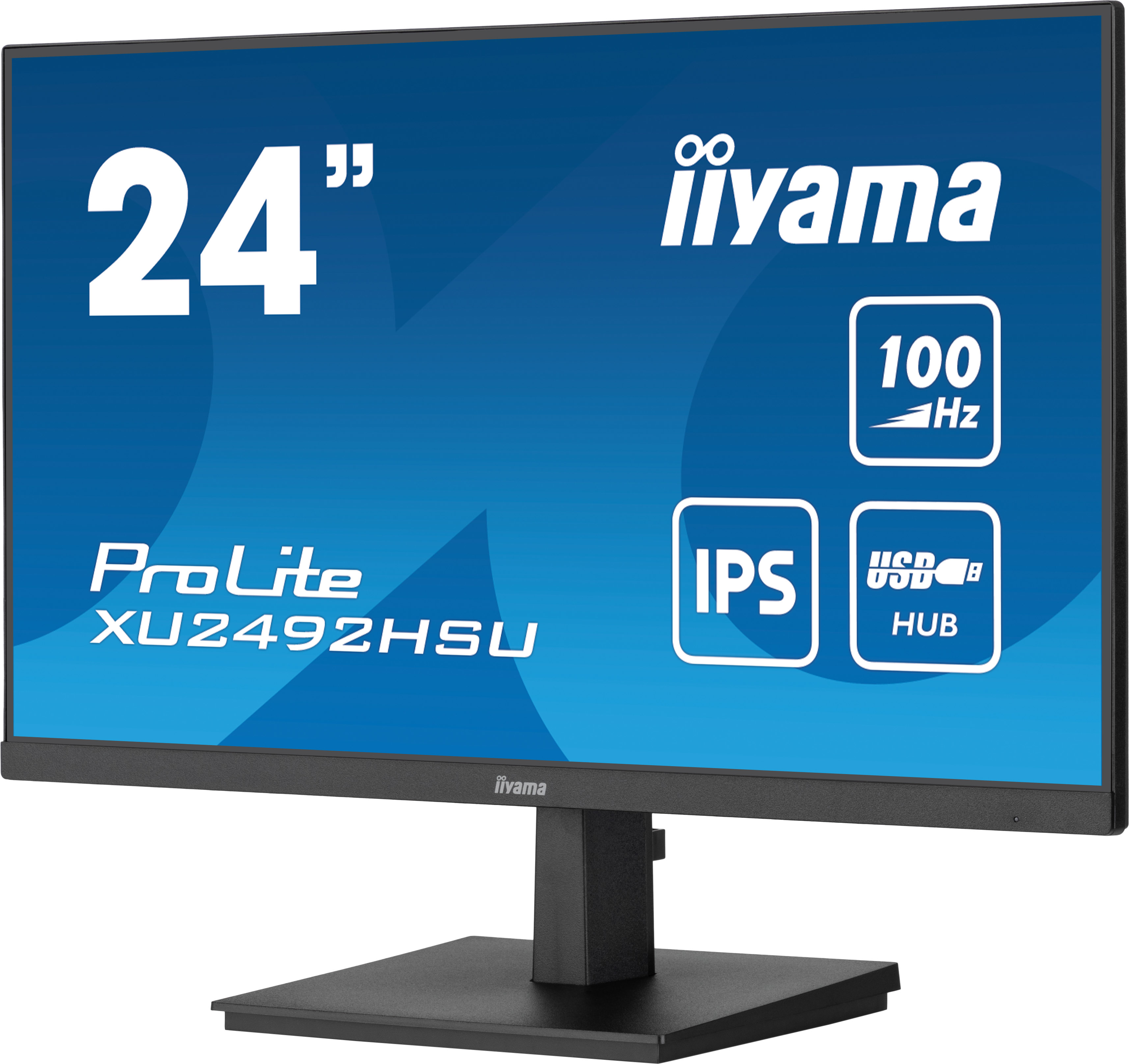iiyama ProLite �cran plat de PC 60,5 cm (23.8) 1920 x 1080 pixels Full HD LED Noir