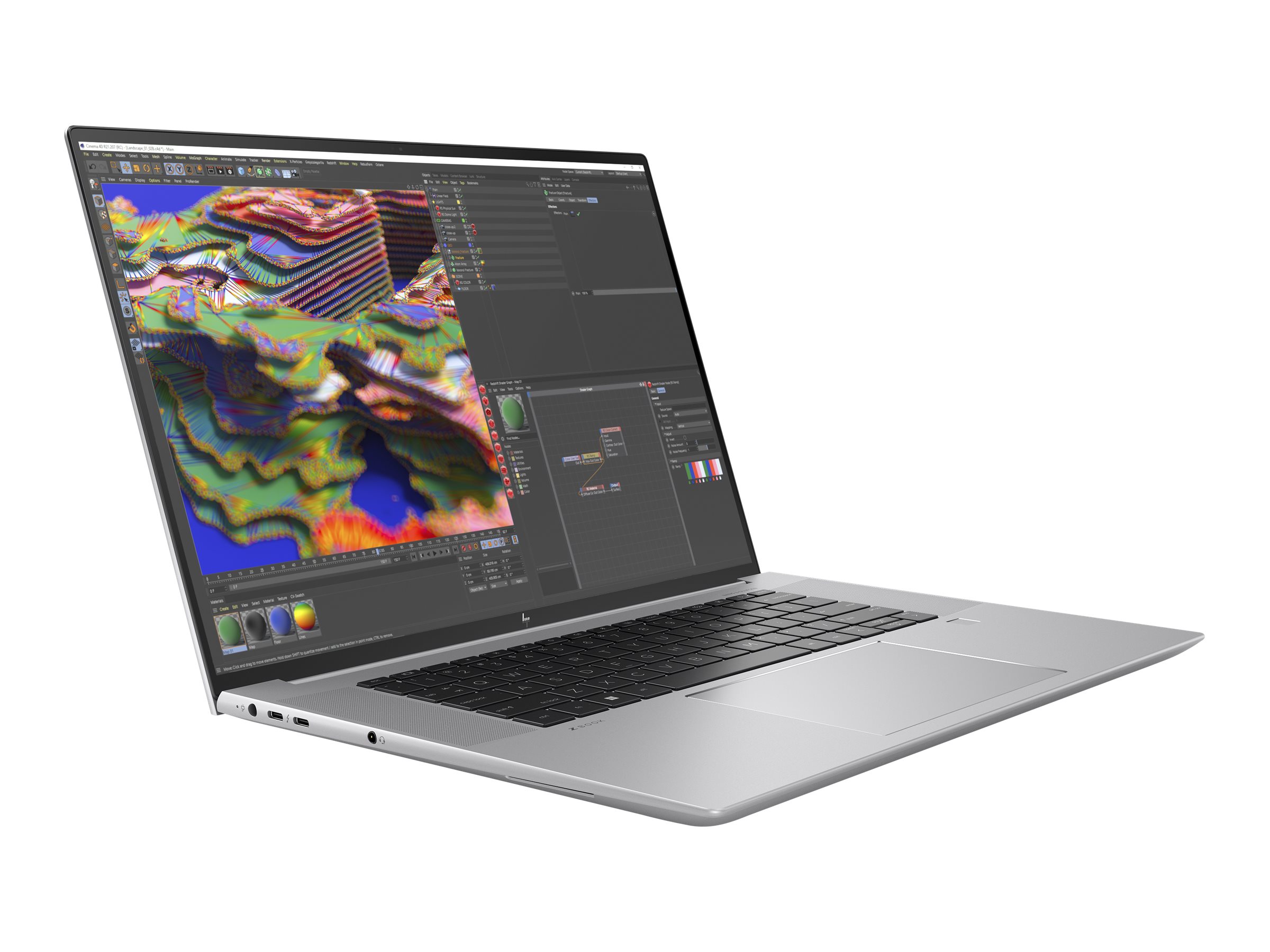 HP ZBook Studio G9 Mobile Workstation - Intel Core i9 12900H / 2.5 GHz - vPro - Win 11 Pro - RTX A3000 - 32 GB RAM - 1 TB SSD NVMe, TLC - 40.6 cm (16)