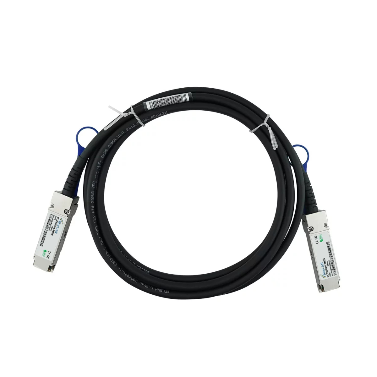BlueOptics QFX-QSFP28-DAC-50CM kompatibles BlueLAN DAC QSFP28 SC282801L0.5M30