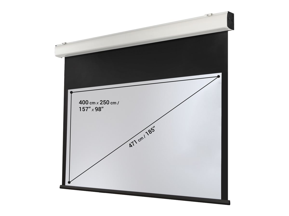 celexon Expert XL electric screen - Leinwand - Deckenmontage mglich, geeignet fr Wandmontage - motorisiert - 230 V - 472 cm (186)