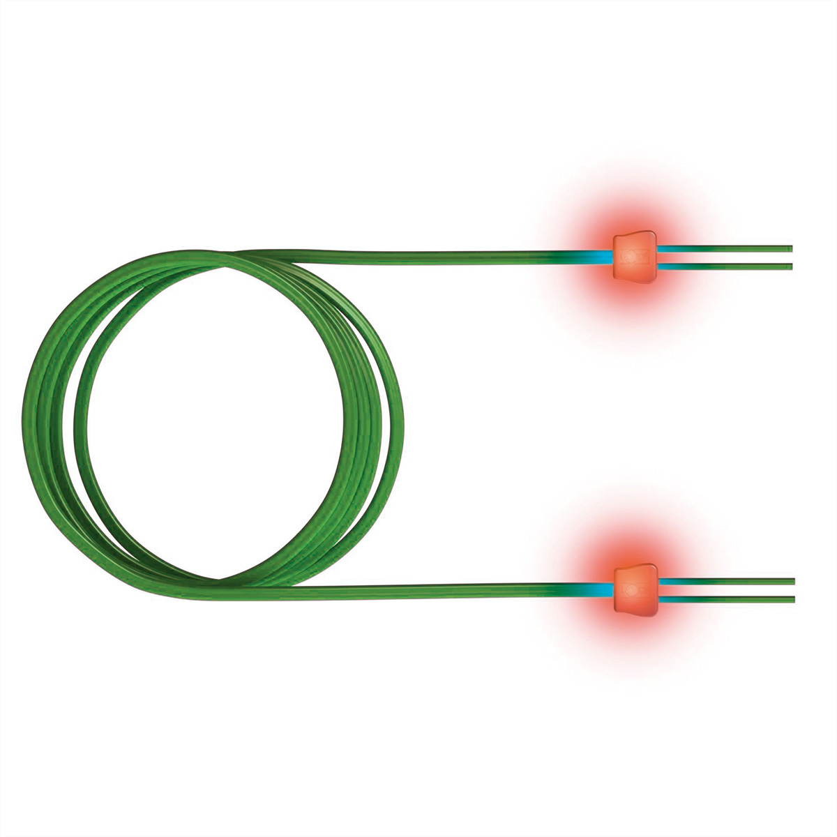EasyLan FO LED - Patch-Kabel - LC Multi-Mode (M)