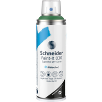 Schneider Schreibger�te Paint-It 030 Supreme DIY Spray peinture acrylique 200 ml Vert Bombe a�rosol