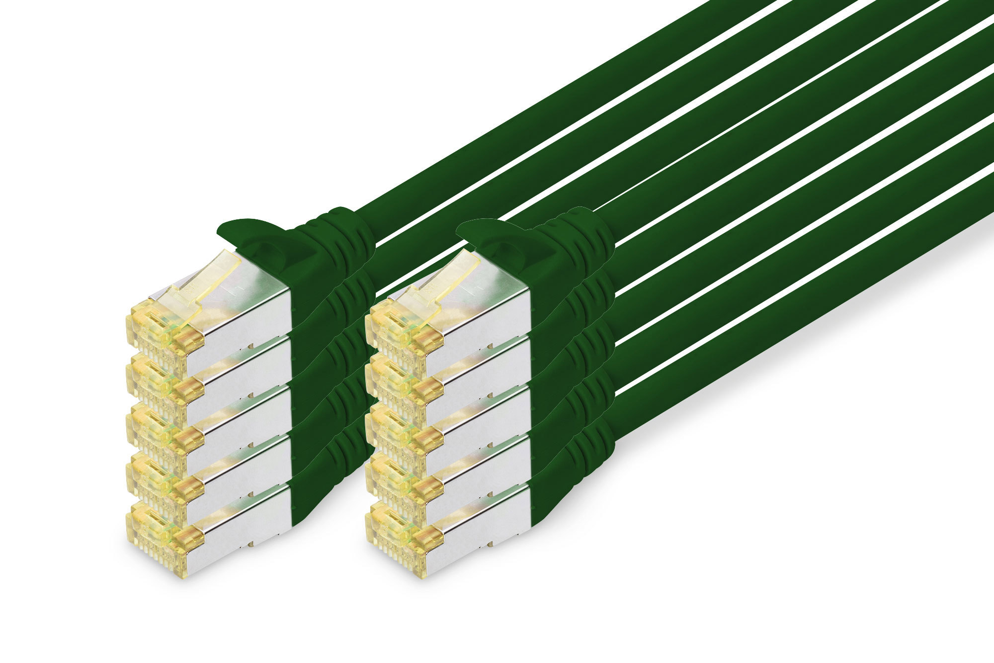 Digitus Cable de conexin CAT 6A S/FTP, 10 piezas