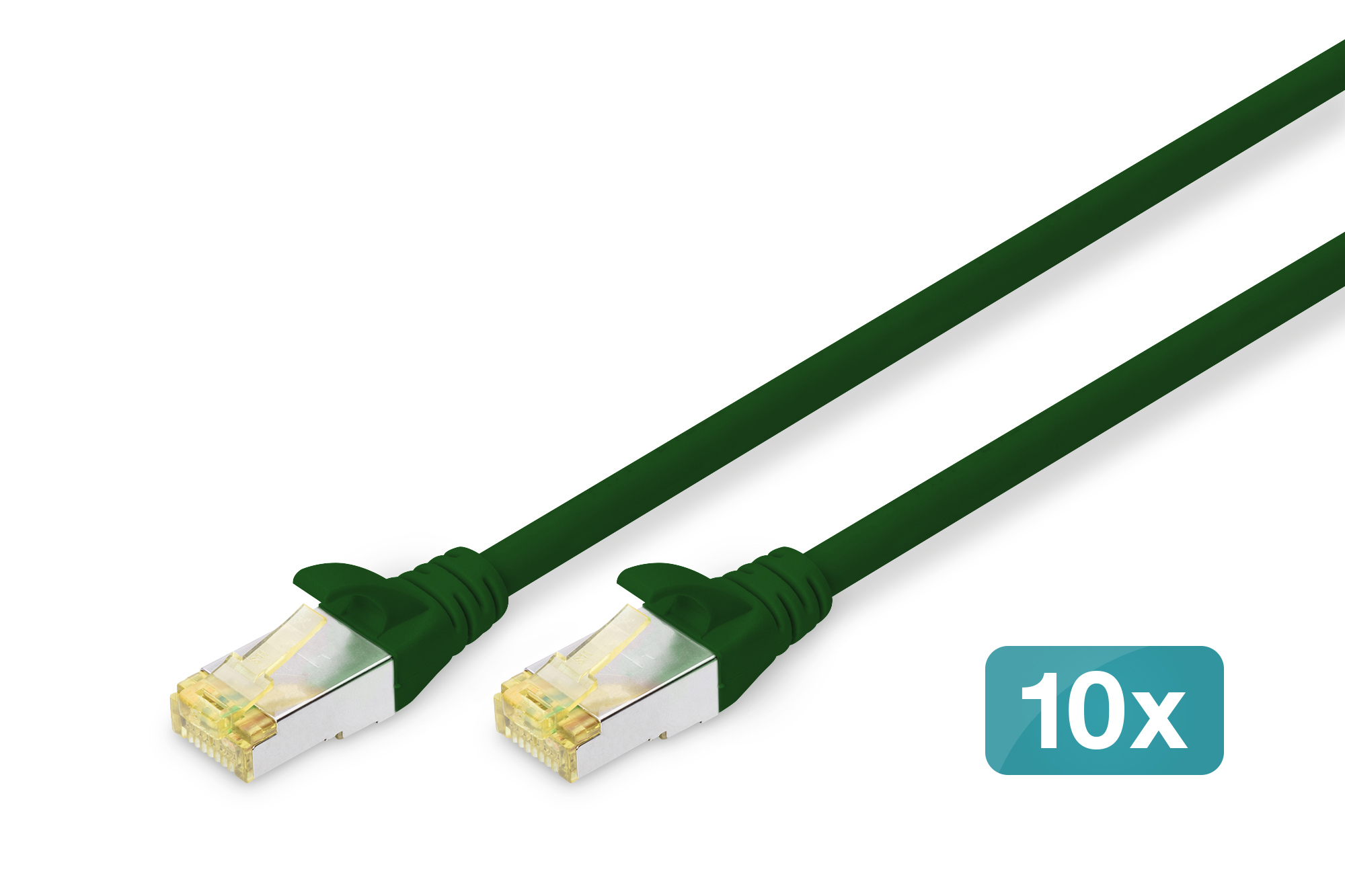 Digitus Cable de conexin CAT 6A S/FTP, 10 piezas