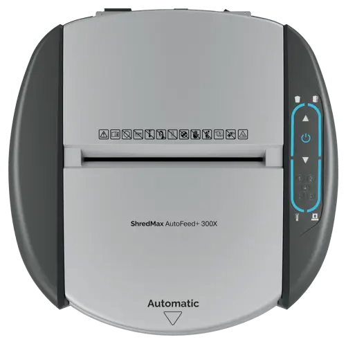 Rexel ShredMax AutoFeed+ 300X Paper Shredder P4 25-litre waste