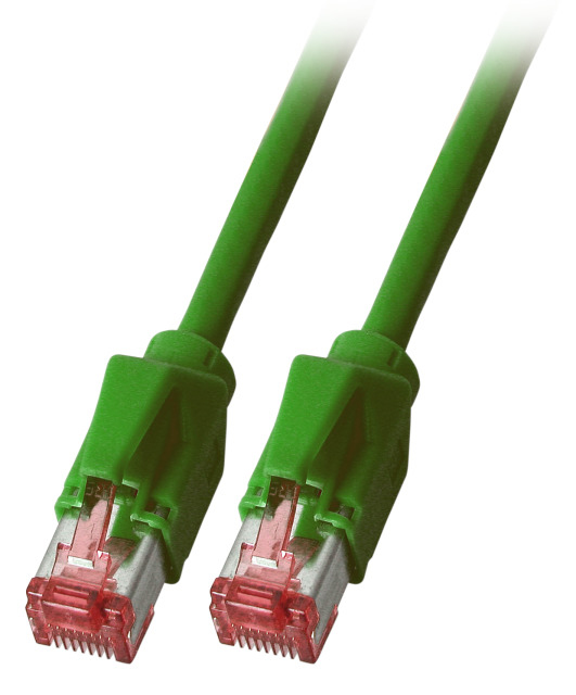 EFB Elektronik K8708GN.7,5 cable de red Verde 7,5 m Cat6a S/FTP (S-STP)