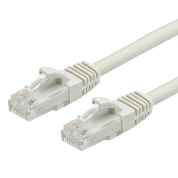 Value Cordon Cat.6a / 10 Gigabit UTP gris 15,0m