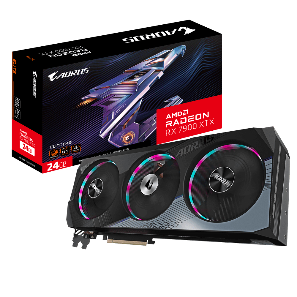 Gigabyte AORUS Radeon RX 7900 XTX ELITE 24G - OC Edition
