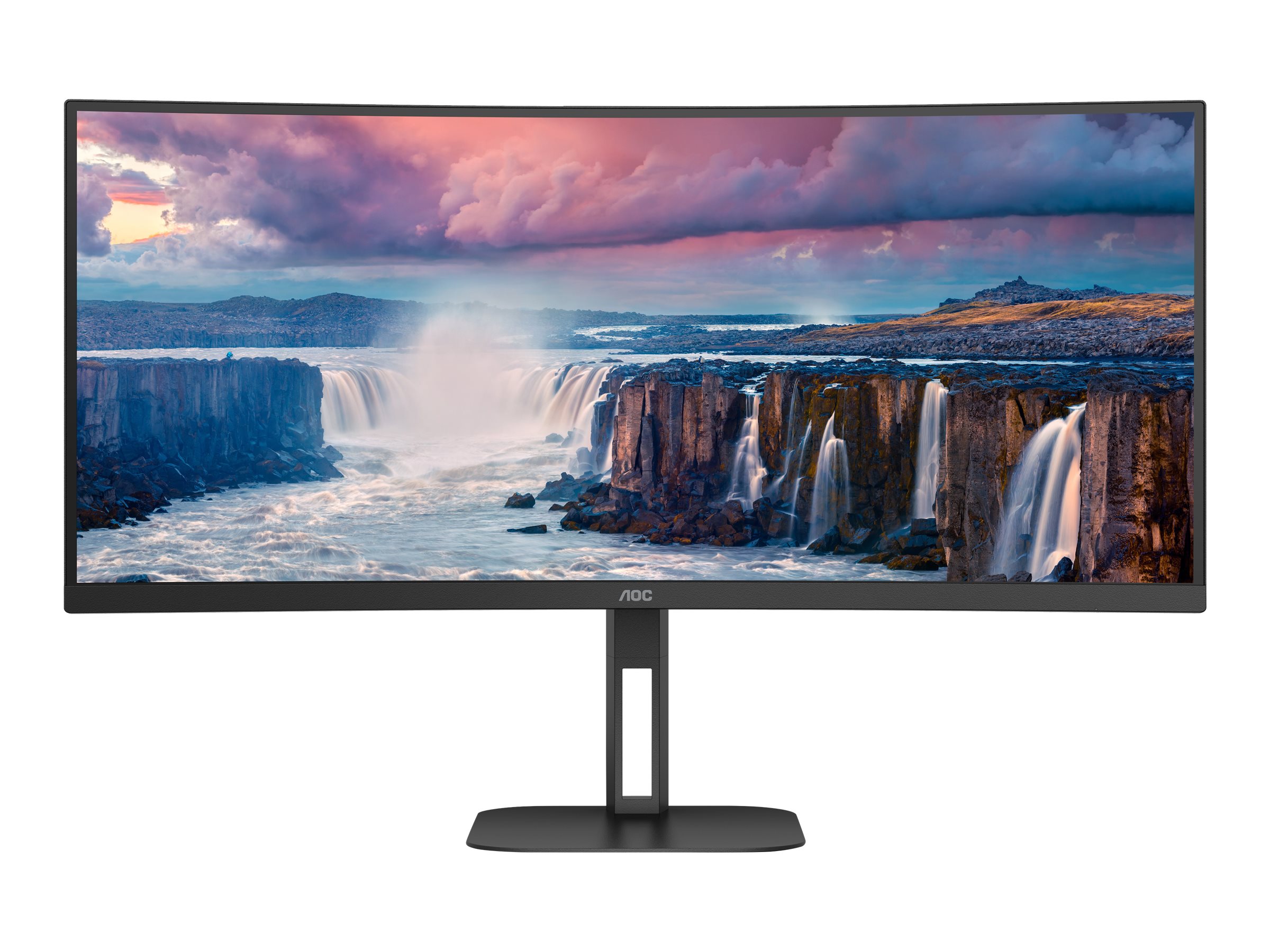 AOC V5 CU34V5C 86,4 cm (34) 3440 x 1440 Pixeles Wide Quad HD LED Negro