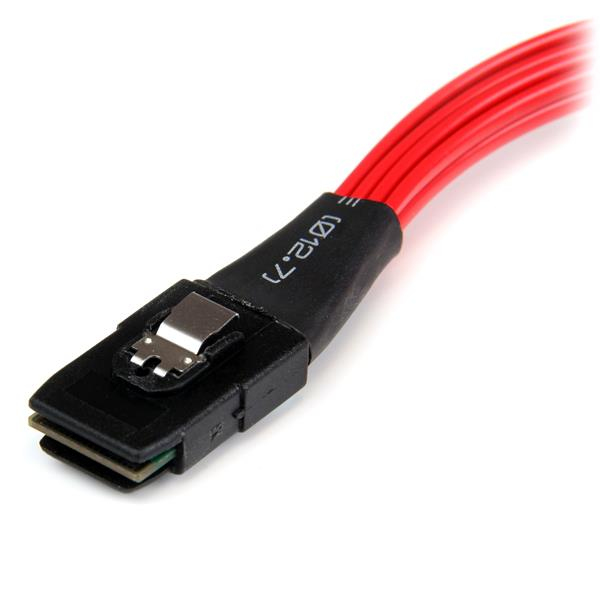 StarTech.com Cble invers SFF-8087 vers 4 SATA 50 cm - Mini SAS interne vers SATA