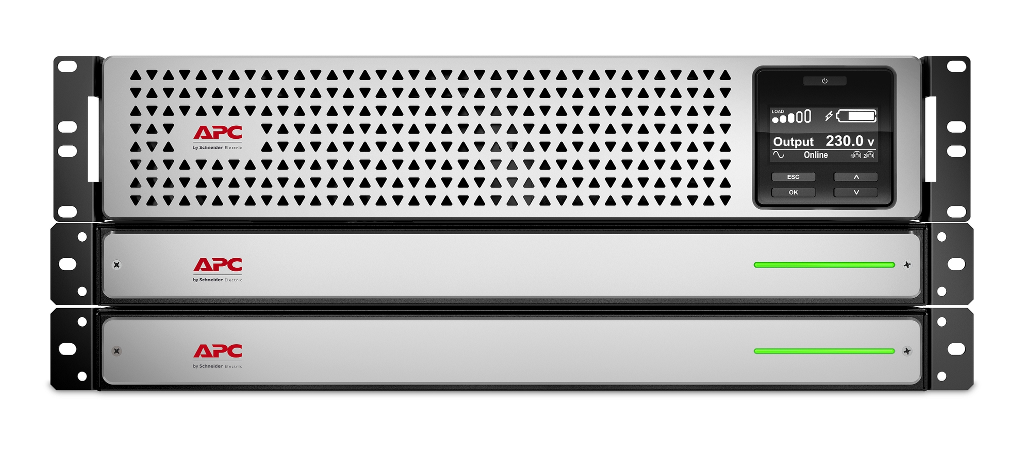 APC SRTL1500RMXLI-NC gruppo di continuit� (UPS) Doppia conversione (online) 1,5 kVA 1350 W 8 presa(e) AC