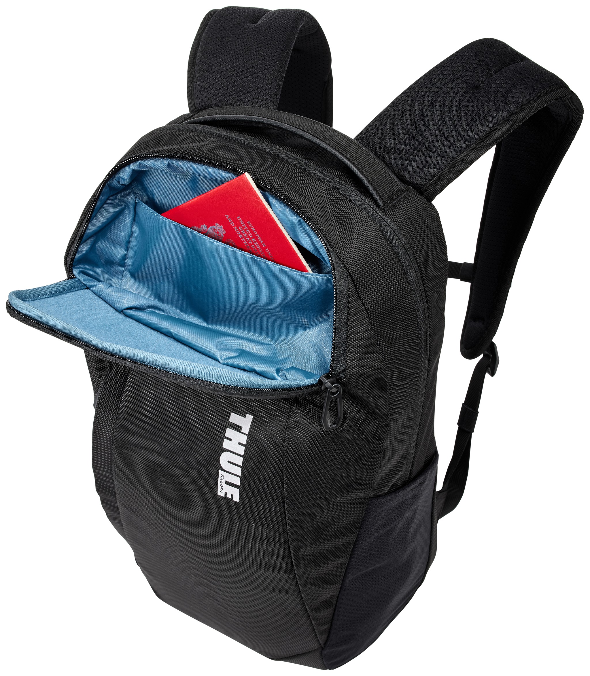 Thule Accent TACBP2115 - Black zaino Zaino da viaggio Nero Poliestere riciclato