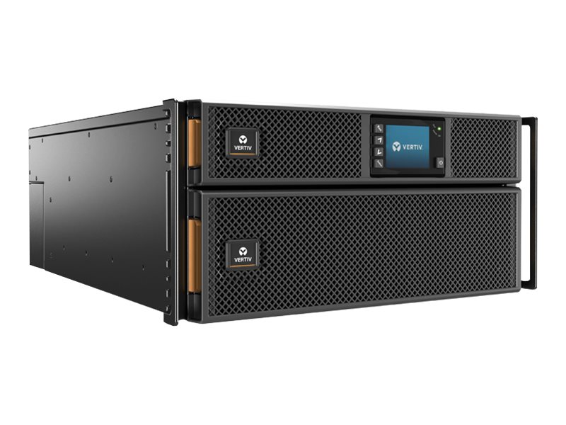 Vertiv Liebert GXT5 UPS - 6000VA/6000W| 230V| Rack/Tower Mountable| Energy Star| Online Double Conversion| 5U| Color/Graphic LCD| 2-Year Warranty