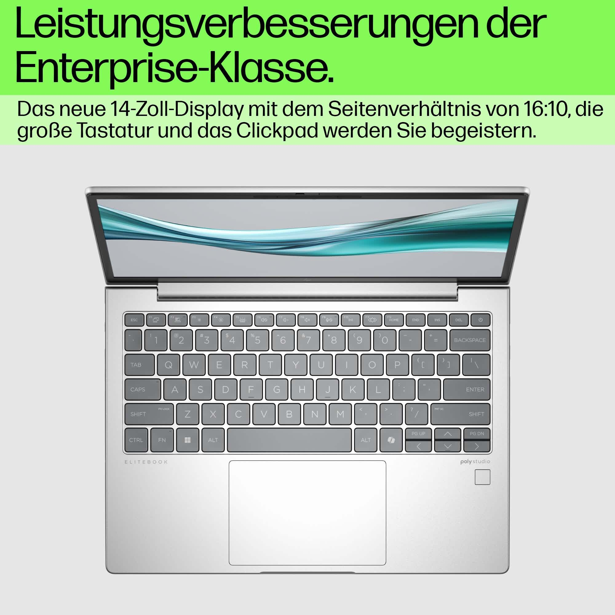 HP EliteBook 660 G11 Notebook - Intel Core Ultra 7 155U / 1.7 GHz - Win 11 Pro - Intel Graphics - 16 GB RAM - 512 GB SSD NVMe - 40.6 cm (16)