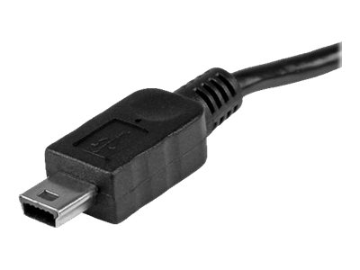 StarTech.com Cable USB OTG de 20cm - Cable Adaptador Micro USB a Mini USB - Macho a Macho