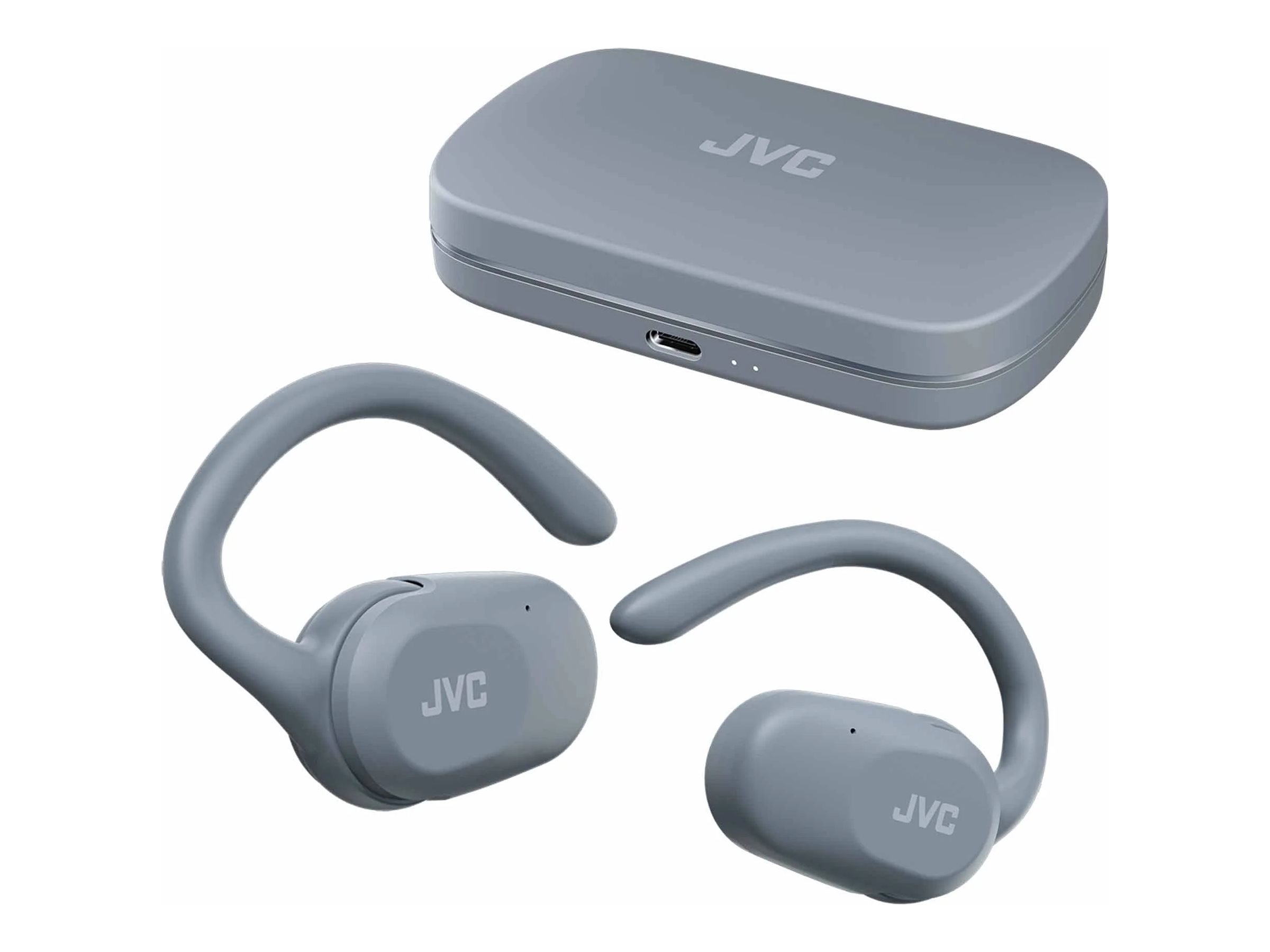 JVC HA-NP40T Headset True Wireless Stereo (TWS) Ear-hook, In-ear Calls/Music Bluetooth Grey