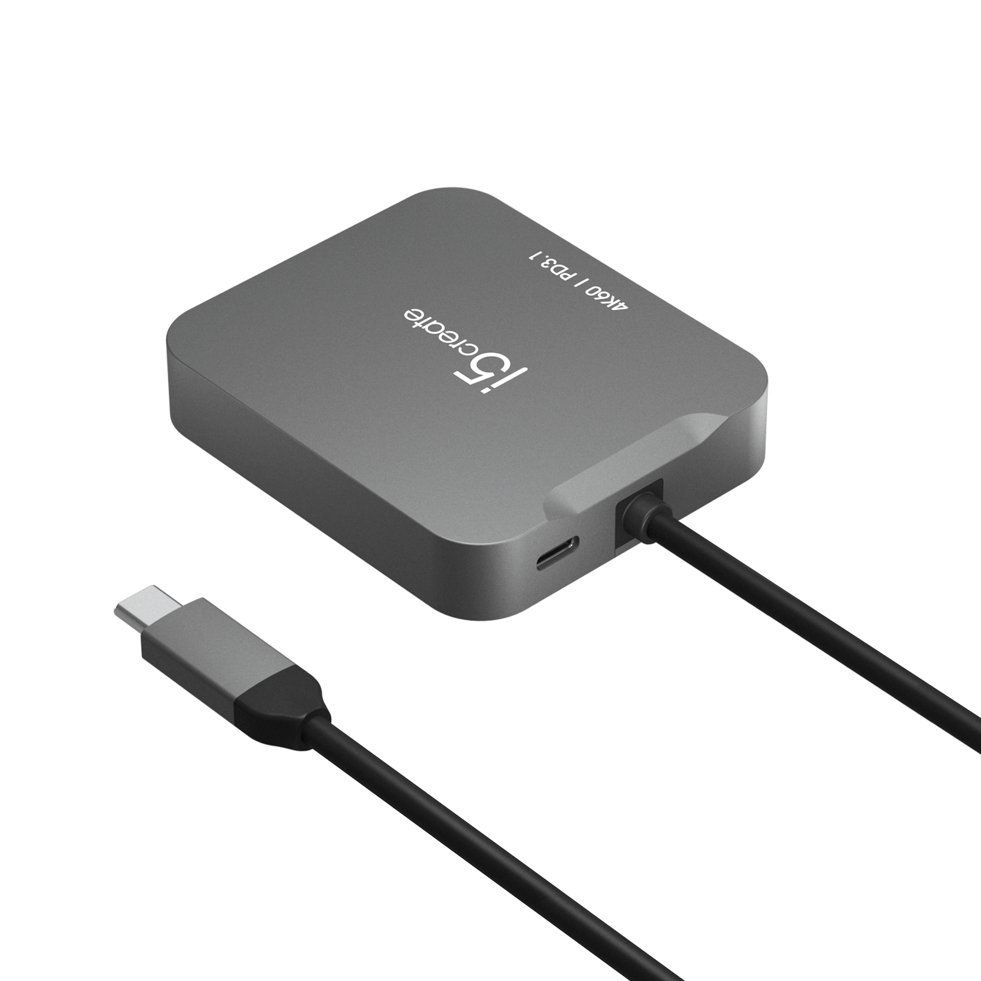 j5create JCD3191-N base para port�til y replicador de puertos Al�mbrico USB 3.2 Gen 2 (3.1 Gen 2) Type-C Gris