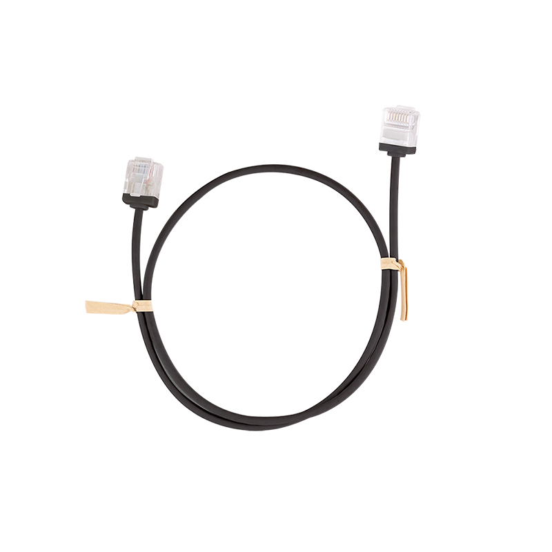LogiLink Patchkabel CAT6A U/UTP Slim High-Flex schwarz - Kabel - Netzwerk
