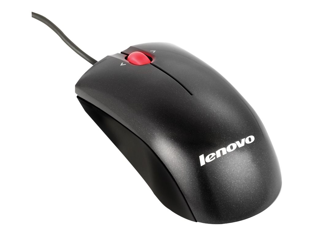 Lenovo Maus - optisch - 3 Tasten - kabelgebunden