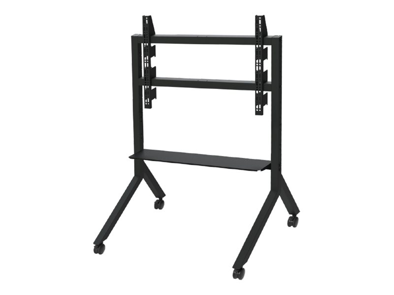 B-TECH Momentum BT8545 - Wagen - f�r Flachbildschirm - Stahl - Schwarz - Bildschirmgr��e: 139.7 - 218 cm (55-86)