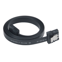 Akasa PROSLIM SATA 3.0 15cm cable de SATA 0,15 m Negro