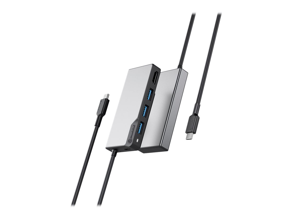 Alogic USB-C Fusion CORE 5-in-1 Hub V2 - Dockingstation