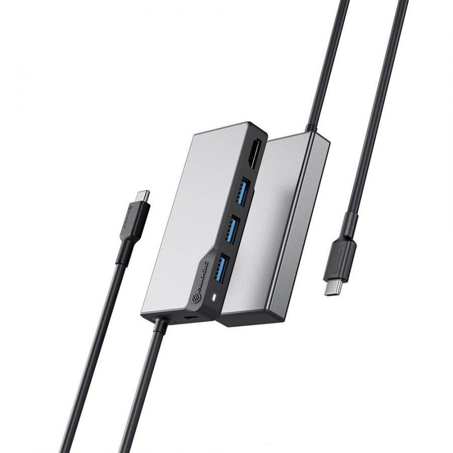 Alogic USB-C Fusion CORE 5-in-1 Hub V2 - Dockingstation