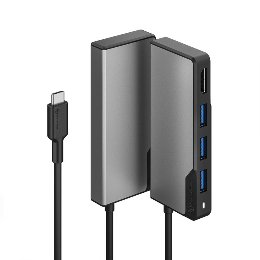 Alogic USB-C Fusion CORE 5-in-1 Hub V2 - Dockingstation