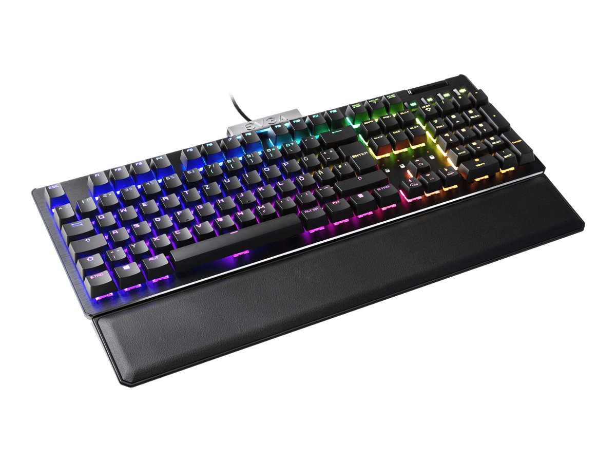 EVGA Z15 tastiera USB Tedesco Nero