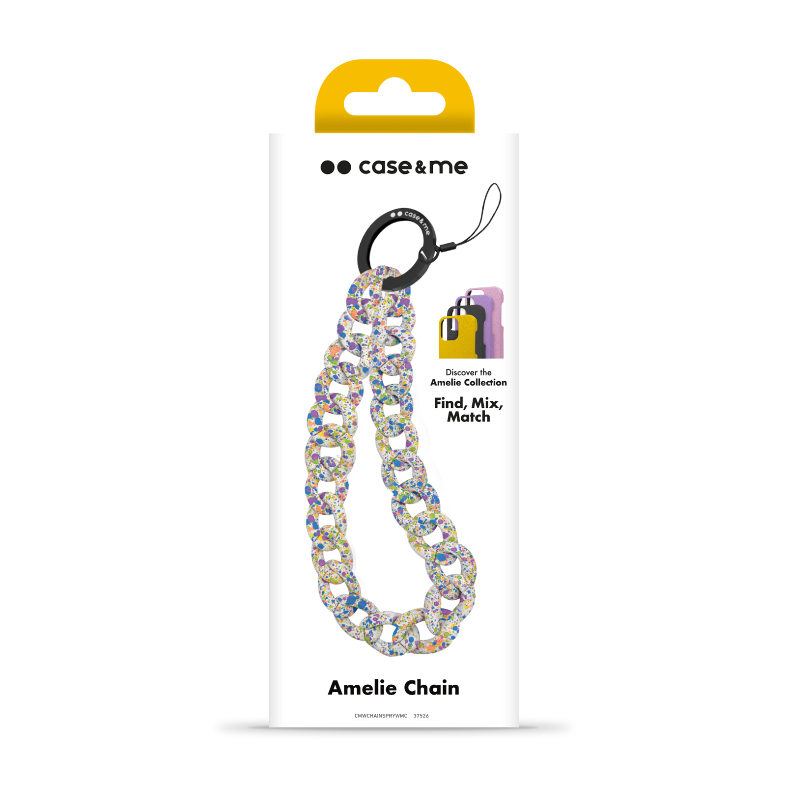 SBS case&me Amelie Wrist chain white multicolor