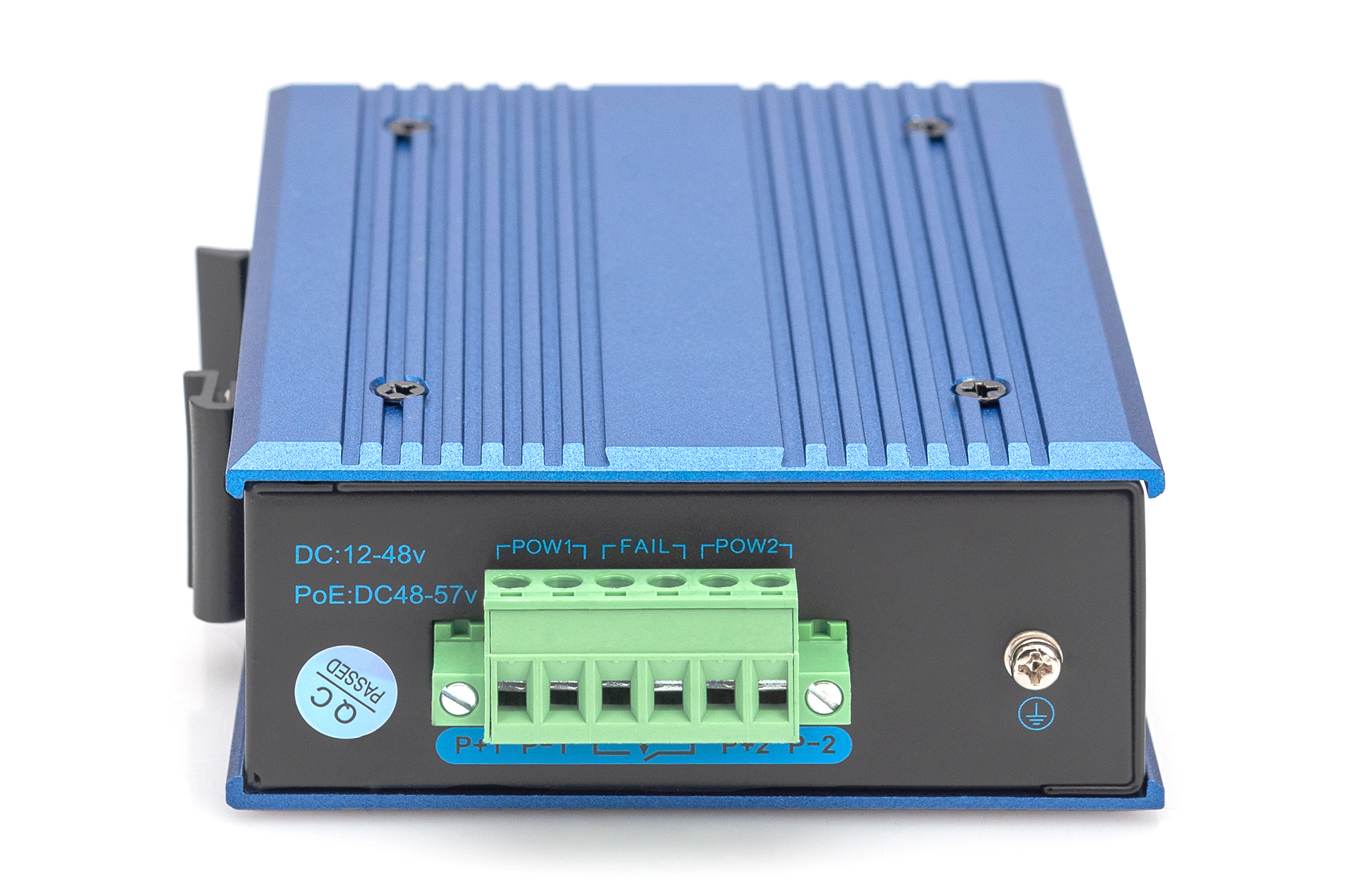 DIGITUS Industrial 4-Port Gigabit PoE Switch, Unmanaged, 1 Uplink