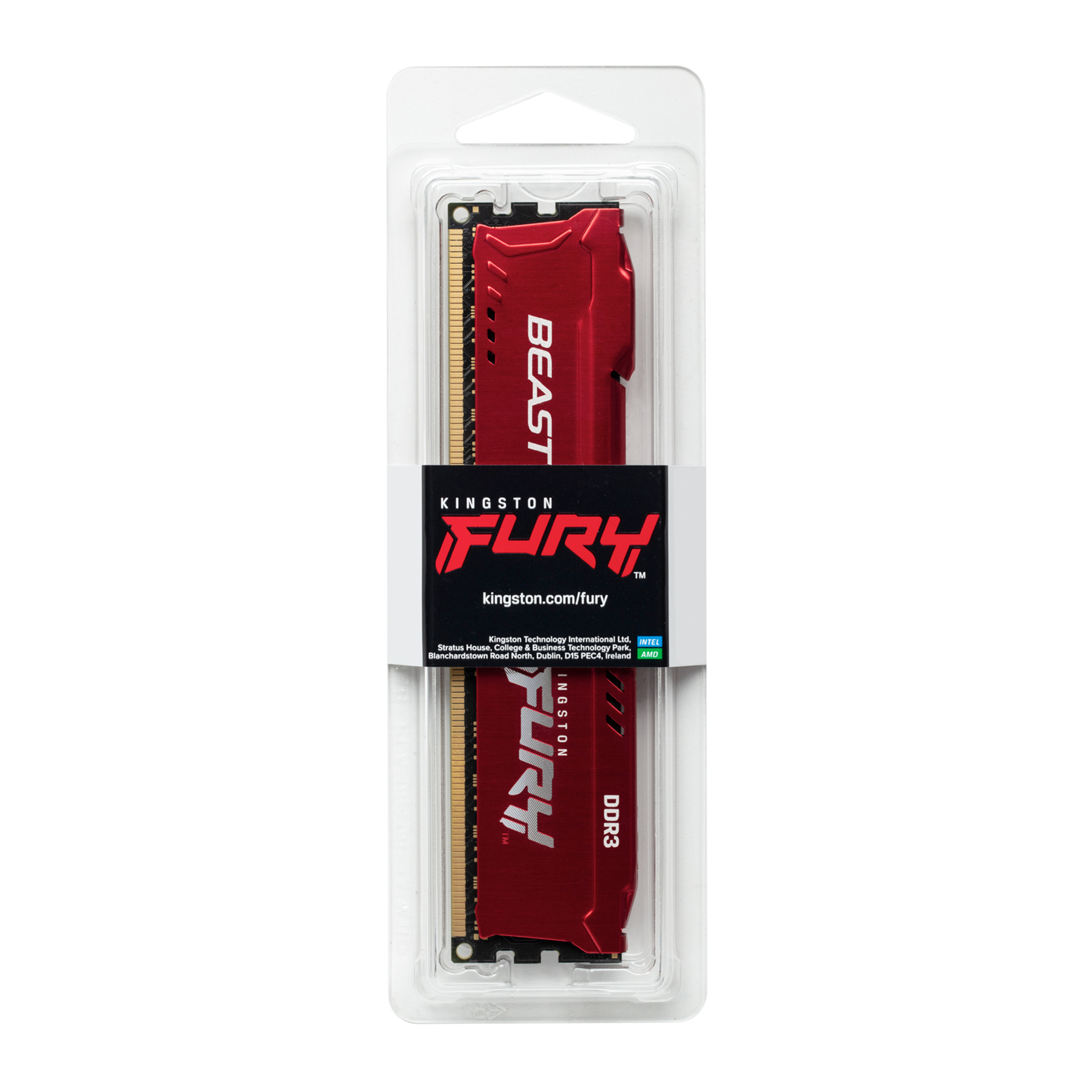Kingston Technology FURY Beast memoria 8 GB 1 x 8 GB DDR3 1866 MHz