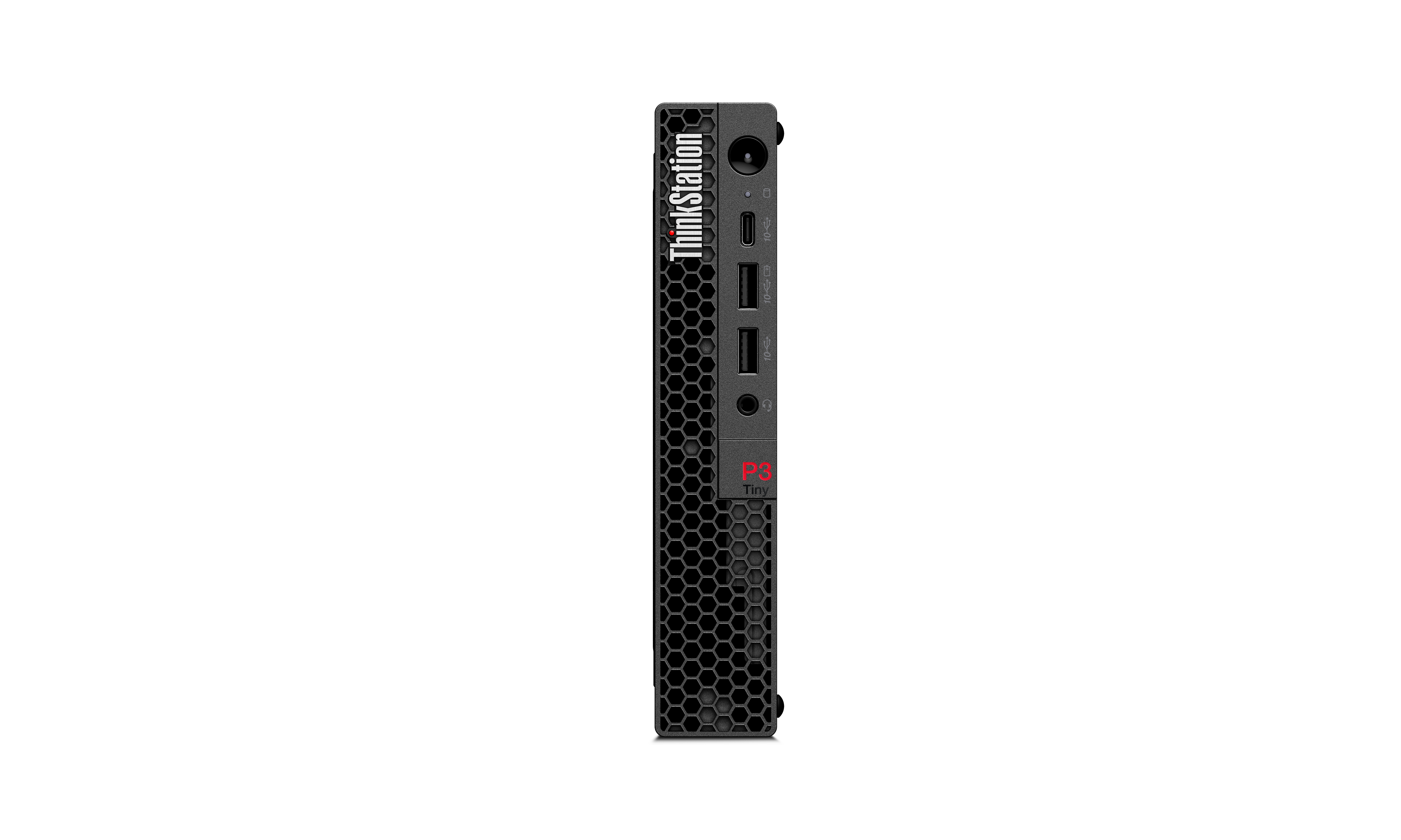 Lenovo ThinkStation P3 Tiny Intel Core i5 i5-14600 32 GB DDR5-SDRAM 1 TB SSD NVIDIA RTX A400 Windows 11 Pro Stazione di lavoro Nero