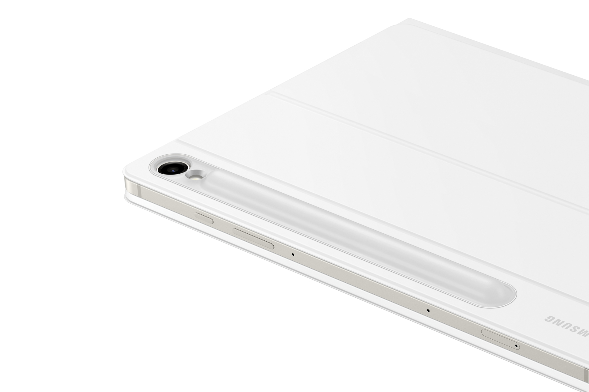 Samsung EF-DX725 QWERTY English Pogo Pin White