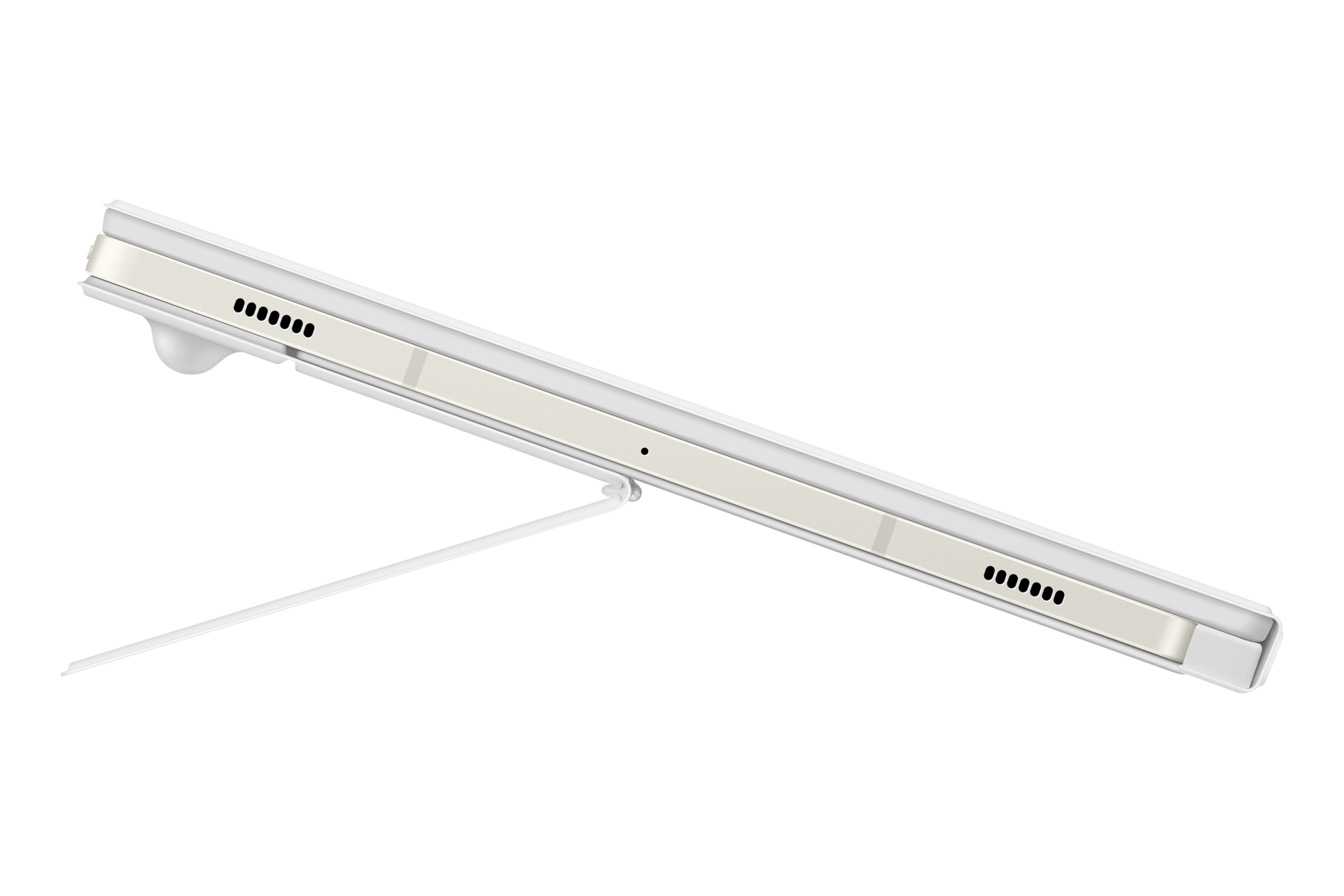 Samsung EF-DX725 QWERTY English Pogo Pin White