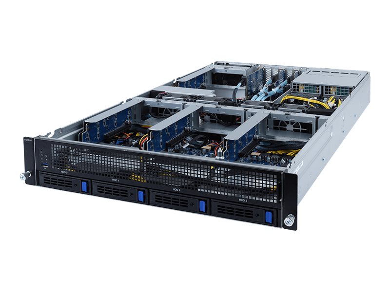 Gigabyte G242-P31 (rev. 100) - Server - Rack-Montage - 2U - 1 x Altra - RAM 0 GB - SATA/SAS - Hot-Swap 8.9 cm (3.5)