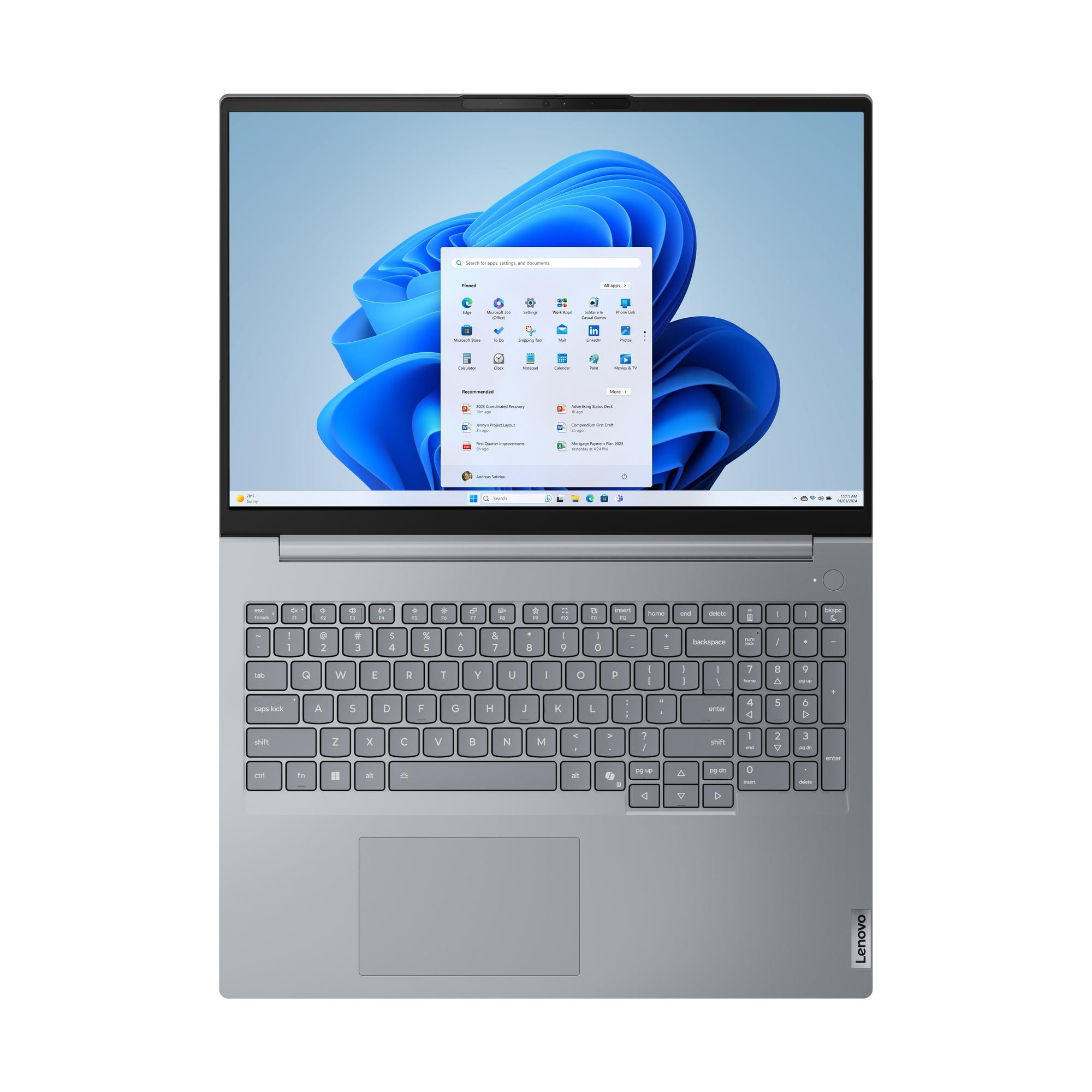 Lenovo 21US00EKMH - 16 Notebook - Core i5 3,4 GHz 40,6 cm