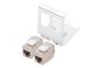 Digitus DIN-Rail Adapter with 2 DN-93615-S Keystone Modules