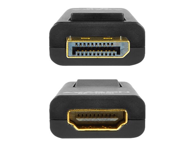 Axagon RVD-HI cble vido et adaptateur DisplayPort HDMI Noir