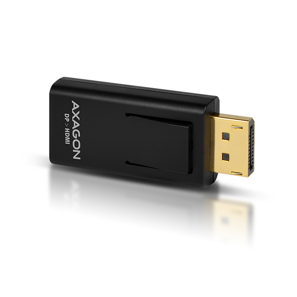 Axagon RVD-HI cble vido et adaptateur DisplayPort HDMI Noir