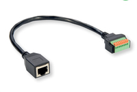 ROLINE Kabel-Adapter RJ45 BU - Push- Terminal Block - Adapter - Netzwerk