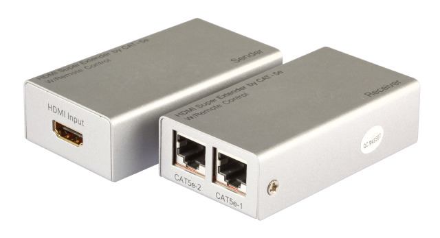 EFB Elektronik ME1006 extensor audio/video Transmisor y receptor de seales AV Plata