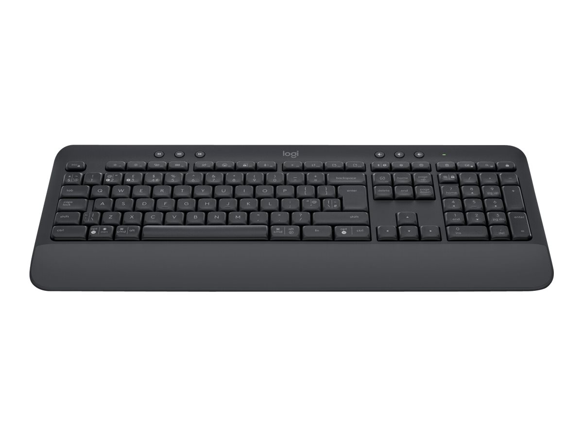 Logitech Signature K650 clavier Bluetooth QWERTZ Suisse Graphite
