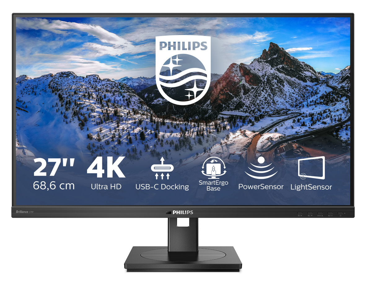 Philips 279P1/00 LED display 68.6 cm (27) 3840 x 2160 pixels 4K Ultra HD Black